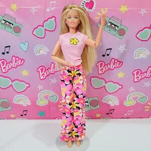 Barbie Teen Skipper COOL SITTER Redressed Power Flower Pants 1998 Two Tone Hair